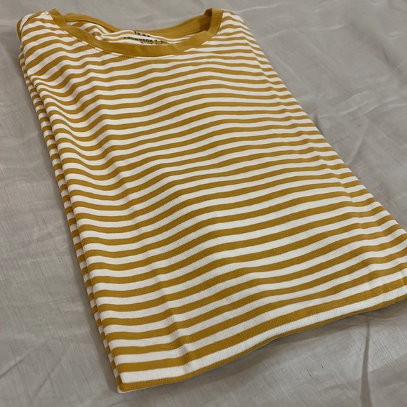 H&M Yellow Stripes T-Shirt - Picture 3 of 3